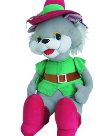 Плюшена играчка КОТАРАКА В ЧИЗМИ 61408-55