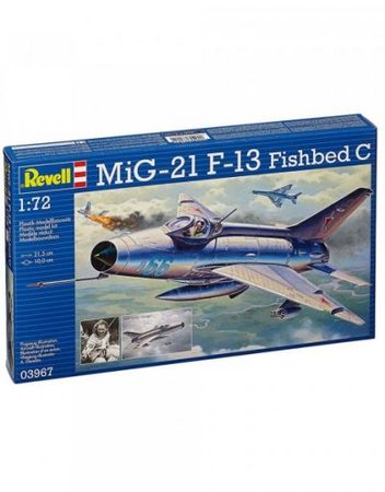 REVELL Сглобяем модел - военен самолет MIG21F 13 СВРЪХЗВУКОВ R03967