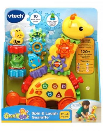 VTECH Занимателна игра за бутане и дърпане ЖИРАФ V199103