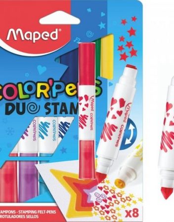 Арго Maped Color'Peps Duo Флумастери с печати 8 цвята 9846808