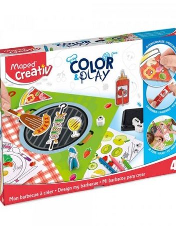 Арго Maped COLOR&PLAY Креативен комплект - декорирай барбекю 24 ч. 907009