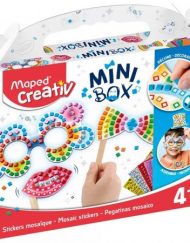 Арго Maped Creativ MINI BOX Креативен детски комплект - Създай парти аксесоари мозайка, 15 ч.  907015