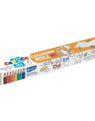 CARIOCA Комплект с цветни моливи Coloring Roll ABC 42979