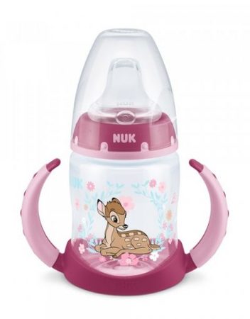 NUK FIRST CHOICE PP Преходно шише за сок със силиконов накрайник 150 мл. BAMBI 10743883