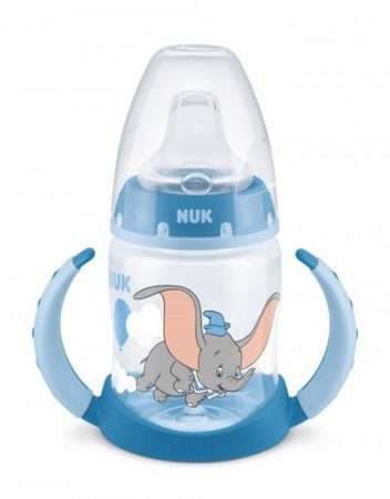 NUK FIRST CHOICE PP Преходно шише  за сок със силиконов накрайник 150 мл. DUMBO 10743884