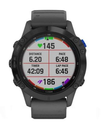 Часовник Garmin Fenix 6 Pro Solar Black/Slate Gray 010-02410-11