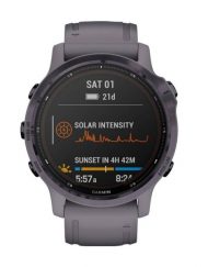 Часовник Garmin Fenix 6S Pro Solar Amethyst Steel/Shale Gray 010-02409-15