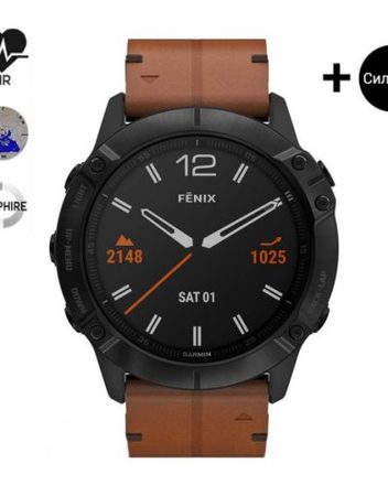 Часовник Garmin Fenix 6X Sapphire Black DLC 010-02157-14