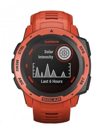 Часовник Garmin Instinct Solar Flame Red 010-02293-20