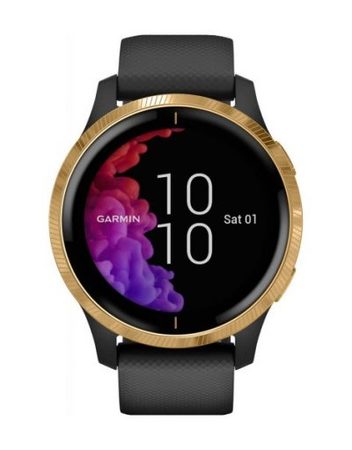 Часовник Garmin Venu Black/Gold 010-02173-34