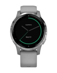 Часовник Garmin Vivoactive 4S Powder Gray/Silver 010-02172-04