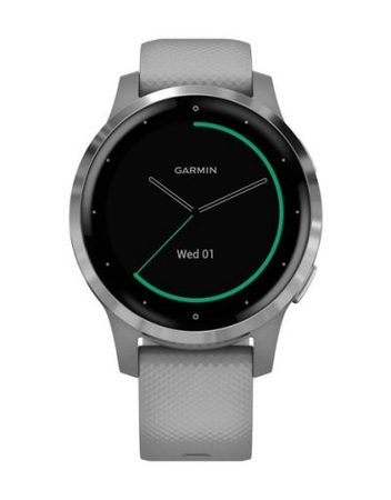 Часовник Garmin Vivoactive 4S Powder Gray/Silver 010-02172-04