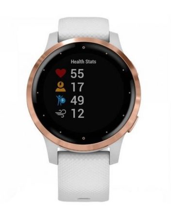 Часовник Garmin Vivoactive 4S White/Rose Gold 010-02172-24