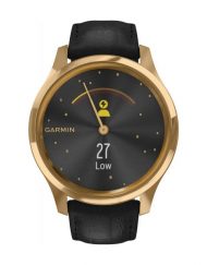 Часовник Garmin Vivomove Luxe Black Embrossed/24K Gold 010-02241-22