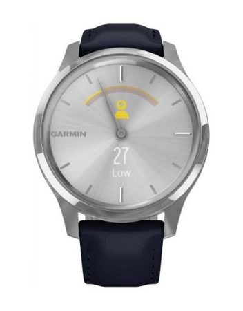 Часовник Garmin Vivomove Luxe Navy/Silver 010-02241-20