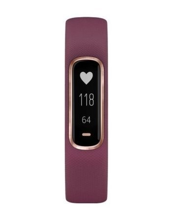 Фитнес гривна Garmin Vivosmart 4 Rose Gold/Berry 010-01995-21