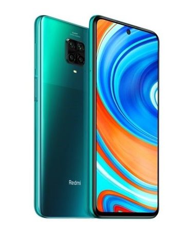 Smartphone, Xiaomi Redmi Note 9 Pro, DualSIM, 6.67'', Arm Octa (2.3G), 6GB RAM, 128GB Storage, Android, Green (MZB9444EU)