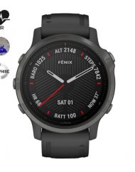 Часовник Garmin Fenix 6S Sapphire Carbon Gray DLC 010-02159-25