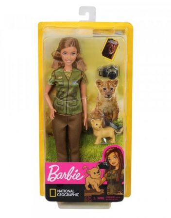 BARBIE NATIONAL GEOGRAPHIC Кукла фотограф на дивата природа GDM46