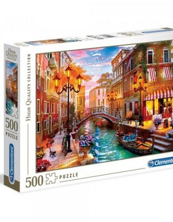 CLEMENTONI 500ч. Пъзел Sunset Over Venice 35063