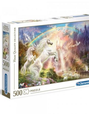 CLEMENTONI 500ч. Пъзел Sunset Unicorns 35054