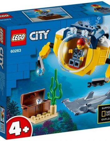 LEGO CITY ОКЕАН МИНИ ПОДВОДНИЦА 60263