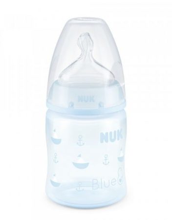 NUK PP Шише със силиконов биберон FIRST CHOICE 150 мл. BLUE 10743734