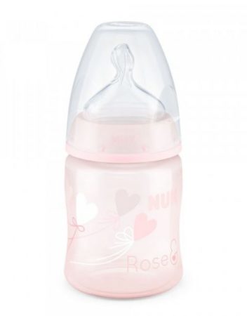 NUK PP Шише със силиконов биберон FIRST CHOICE 150 мл. ROSE 10743733