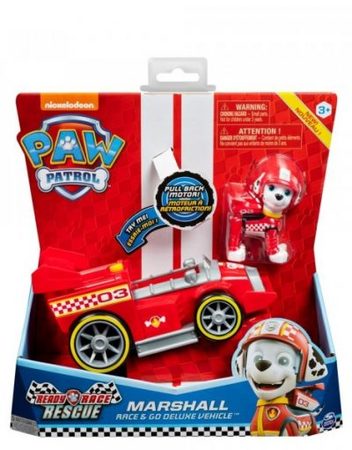 PAW PATROL Маршал с автомобил RACE & GO DELUXE 6058585