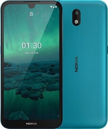 Smartphone, NOKIA 1.3 TA-1205, DualSIM, 5.71'', Arm Quad (1.3G), 1GB RAM, 16GB Storage, Android, Cyan (719901103941)