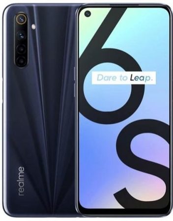 Smartphone, REALME 6S, DualSIM, 6.5'', Arm Octa (2.05G), 4GB RAM, 64GB Storage, Android 10, Black (RMX2002464)