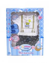 WARM BABY Дрешка за кукли с обувки ZY481513/HBJ-433