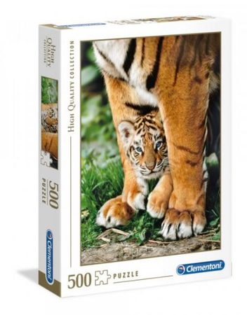 CLEMENTONI 500ч. Пъзел High Quality Collection Bengal tiger cub 35046