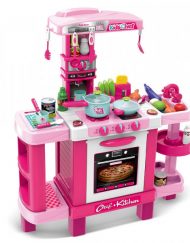 KIDS COOK Кухня със светещи котлони, звук и светлина РОЗОВА ZY920093/008-938