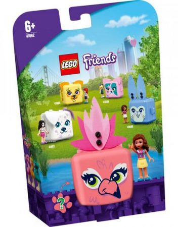 LEGO FRIENDS Кубчето с фламинго на Olivia 41662