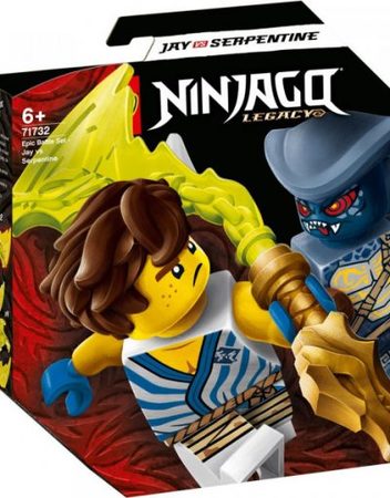 LEGO NINJAGO Комплект епични битки – Jay срещу Serpentine 71732