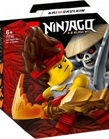 LEGO NINJAGO Комплект епични битки – Kai срещу Skulkin 71730