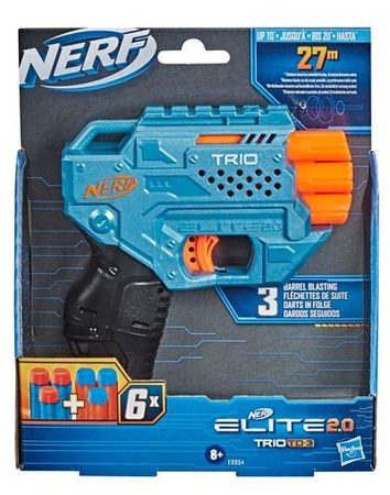 NERF ELITE 2.0 БЛАСТЕР TRIO TD-3 с 6 стрели Е9954