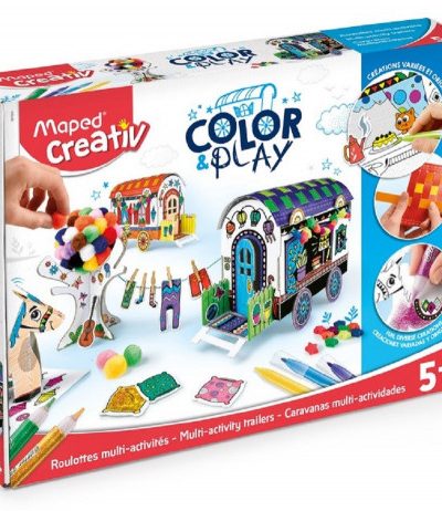 Арго Maped COLOR&PLAY Направи и оцвети своята каравана 907024