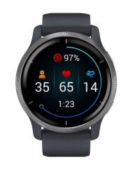 Часовник Garmin Venu 2 Silver/Graphite Blue 010-02430-10