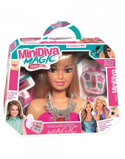 RSTOYS Комплект MINIDIVA MAGIC MAKE UP Модел за гримиране с аксесоари 10752