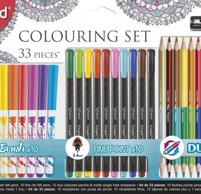 Арго Maped Colouring Set Комплект за рисуване 33 части 9897417