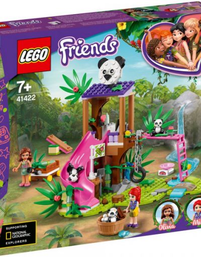 LEGO FRIENDS ДЪРВЕСНА КЪЩА НА ПАНДИ В ДЖУНГЛАТА 41422