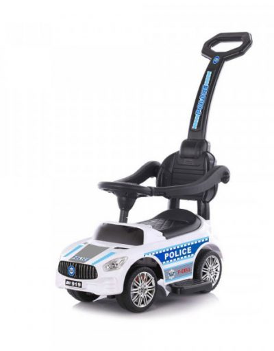 CHIPOLINO Ride-on с дръжка ПОЛИЦИЯ БЯЛА ROCPL02001WH