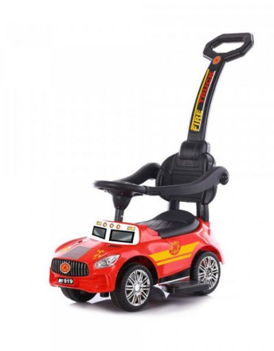 CHIPOLINO Ride-on с дръжка ПОЖАРНА ЧЕРВЕНА ROCFT02001RE