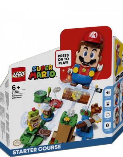 LEGO Super Mario ПРИКЛЮЧЕНИЯ С MARIO – НАЧАЛНА ПИСТА 71360