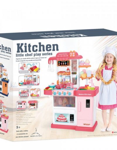 Little Chef Кухня с Течаща вода Розова ZY1047032/WD-P35