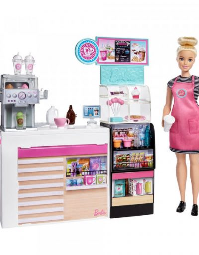 BARBIE COOKING & BAKING Игрален комплект Кафенето на Барби GMW03