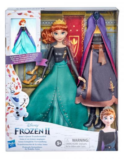 DISNEY FROZEN II Кукла Анна с два тоалета E9419