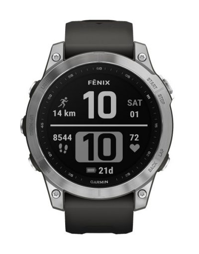 Часовник Garmin Fenix 7 Silver/Graphite 010-02540-01